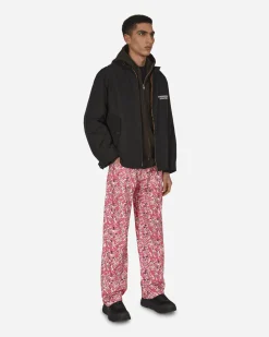 Paccbet Pants^Workwear Floral Pants Pink
