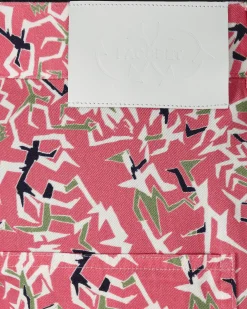 Paccbet Pants^Workwear Floral Pants Pink