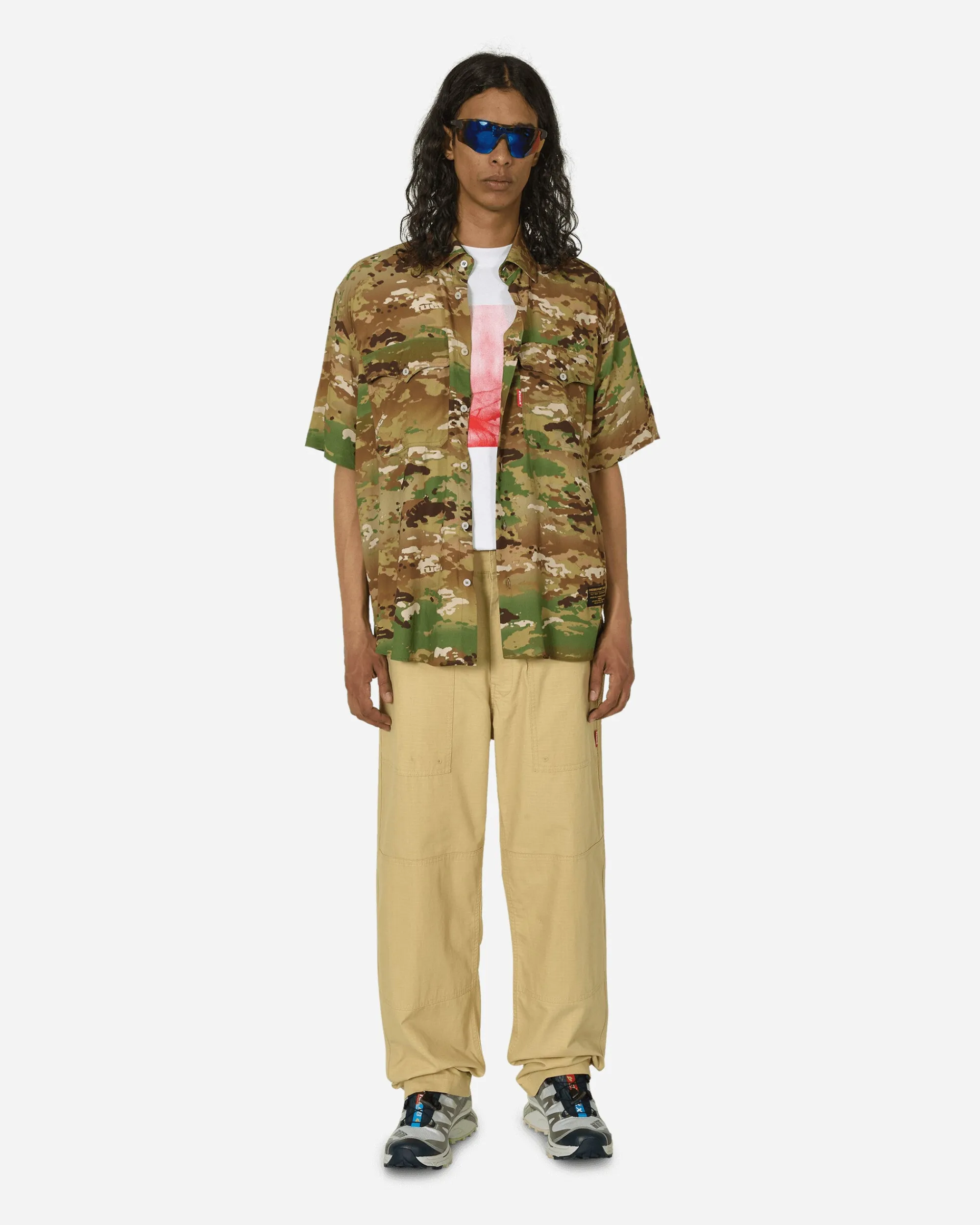 FUCT Shirts^Workwear Shirt Camouflage