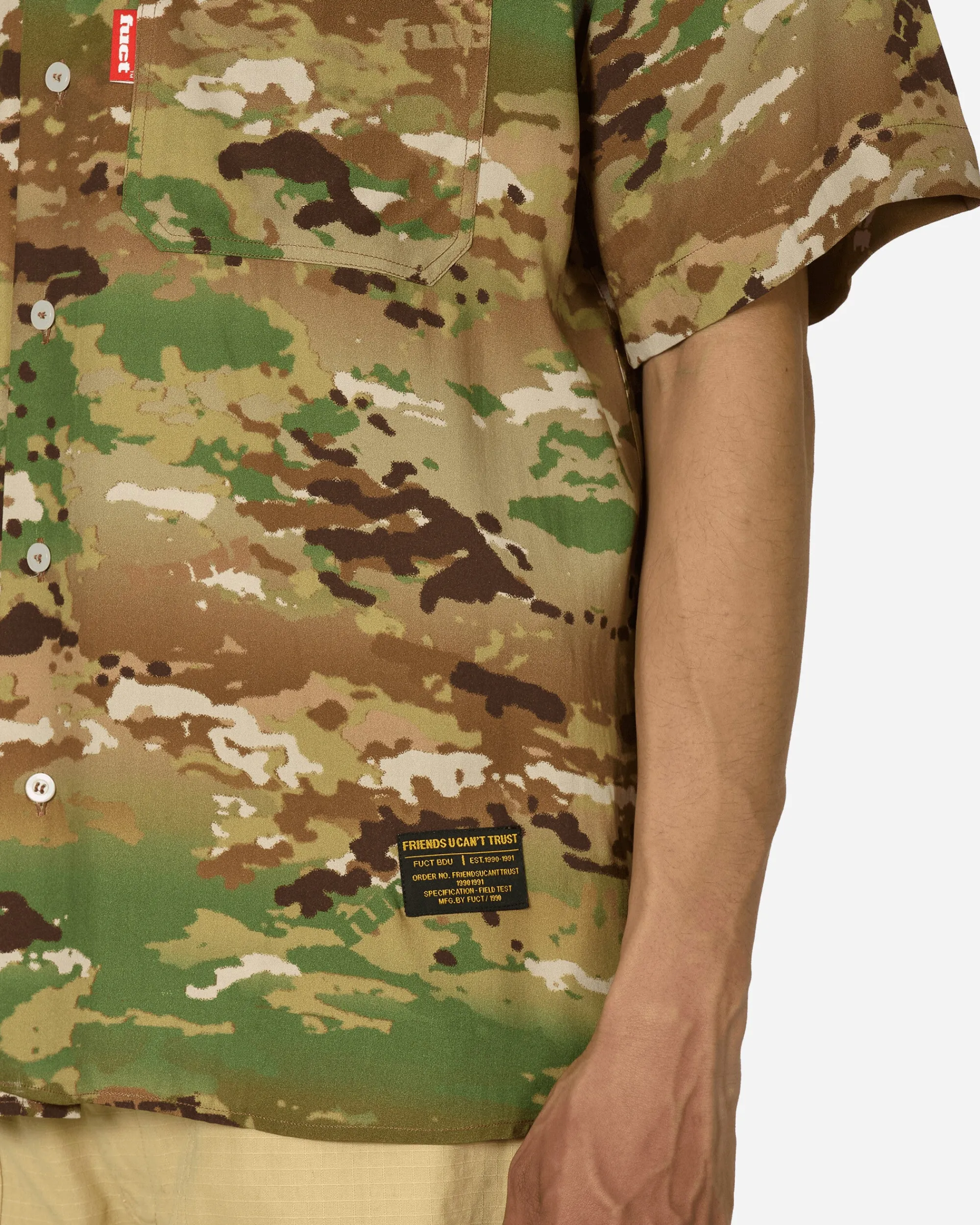 FUCT Shirts^Workwear Shirt Camouflage