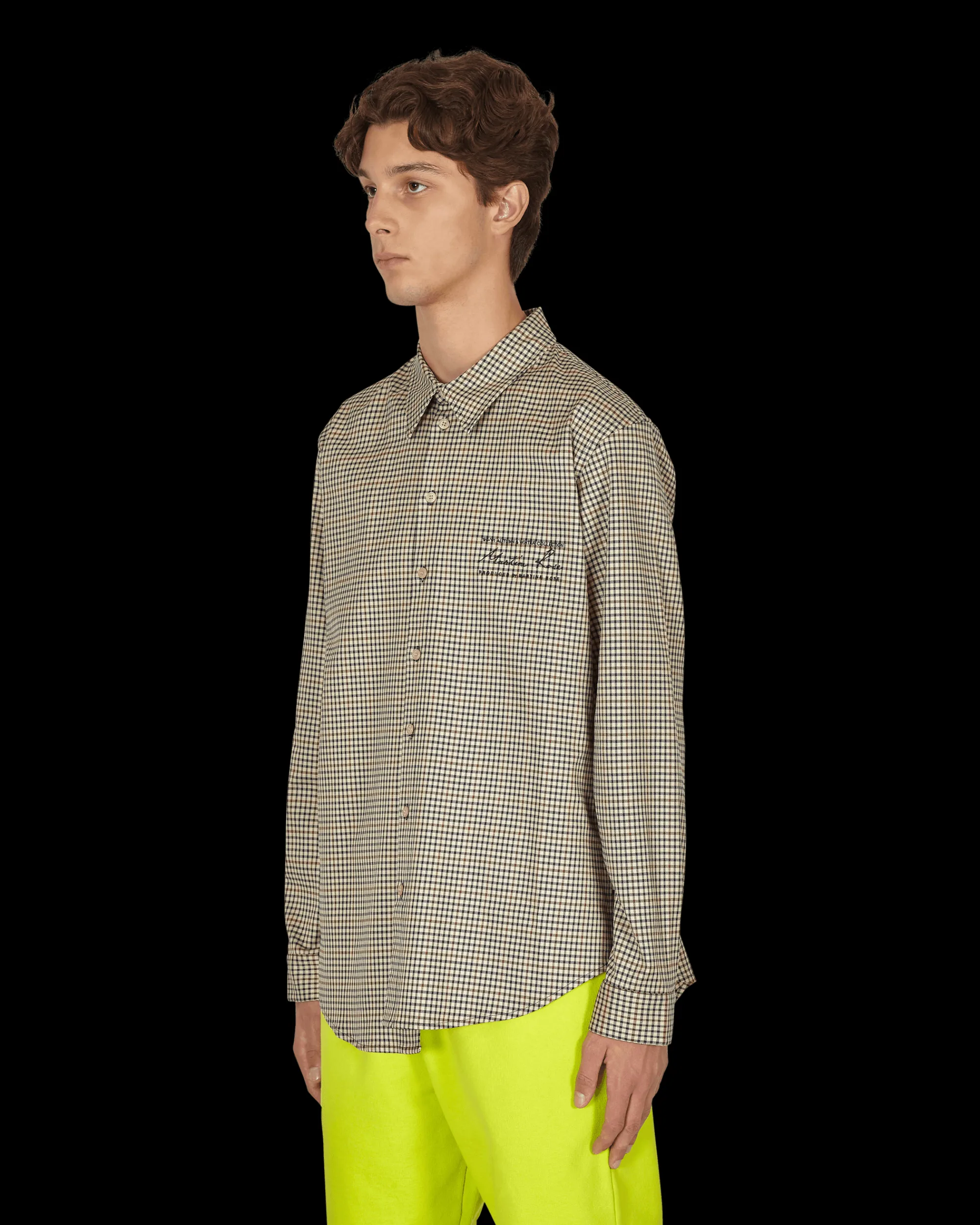 Martine Rose Shirts^Wrap Shirt Multicolor