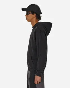 AFFXWRKS Sweatshirts^WRKS Hooded Sweatshirt Washed Black