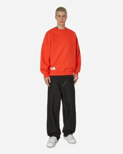 Champion Sweatshirts^WTAPS Academy Crewneck Sweatshirt Orange