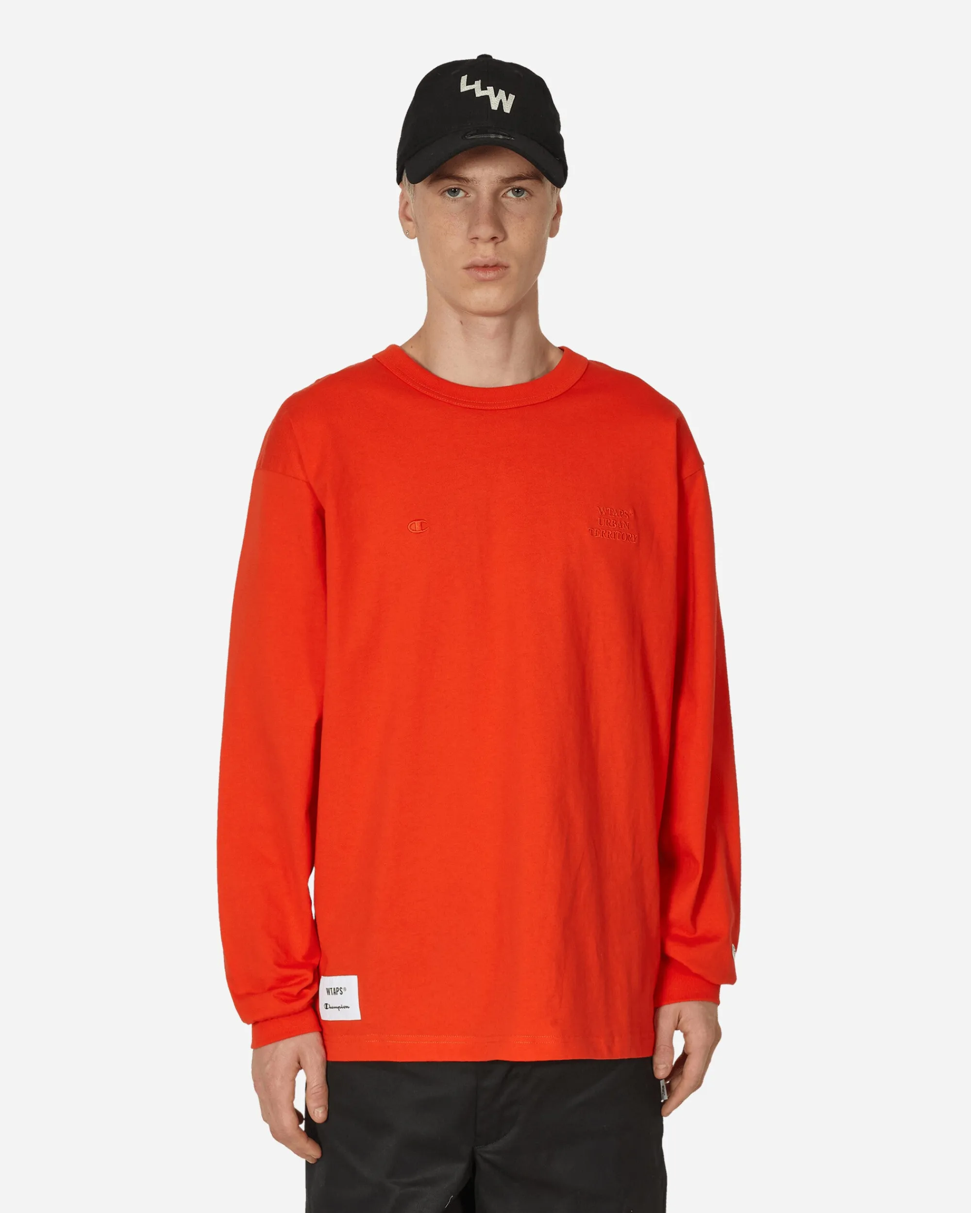 Champion T-Shirts^WTAPS Academy Longsleeve T-Shirt Orange