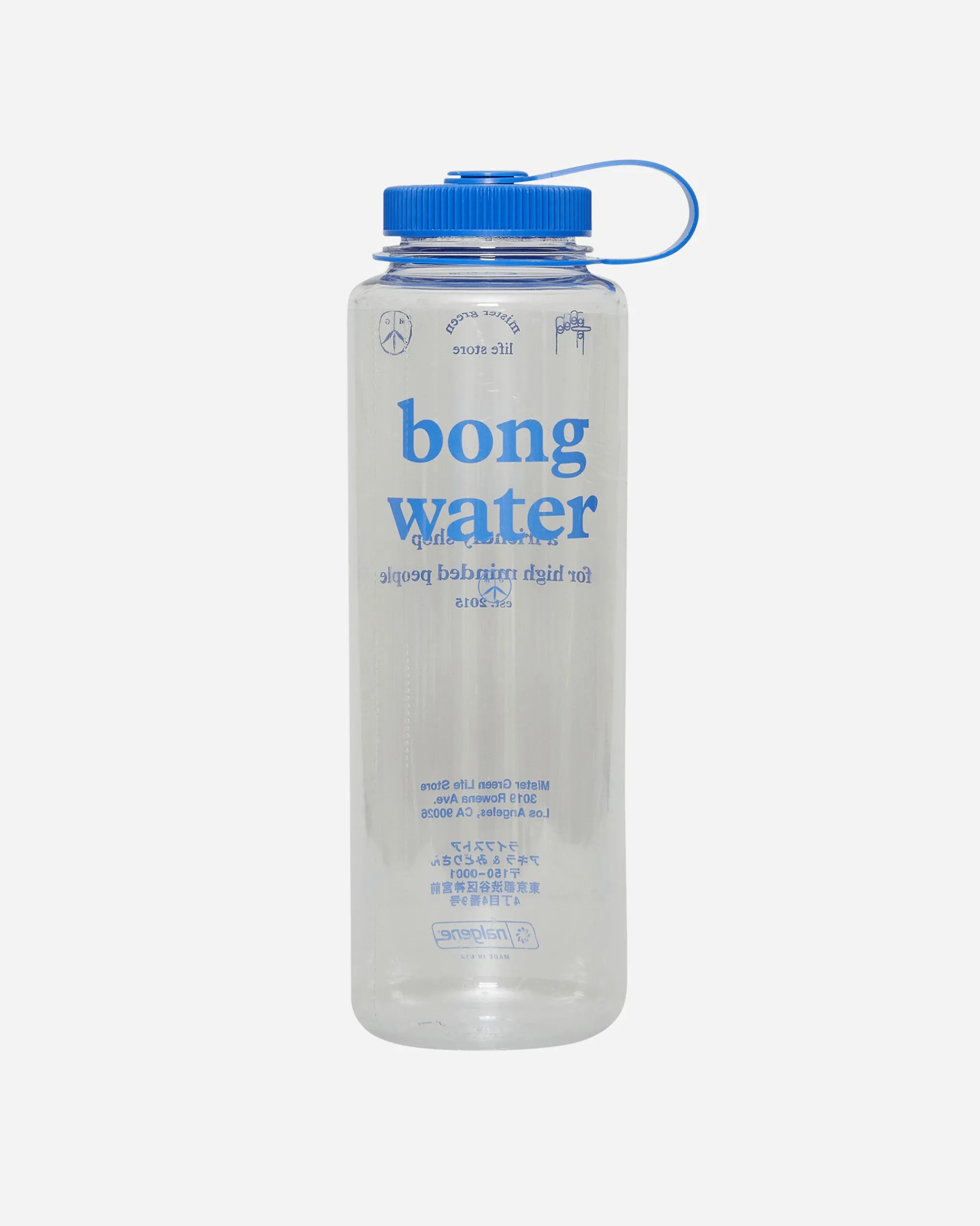 Mister Green Equipment^XL Bong Water Nalgene Bottle Clear