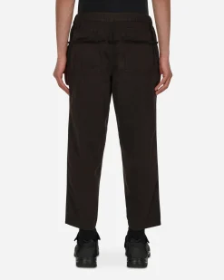 Comme Des Garçons Shirt Pants^Yarn Dyed Trousers Black