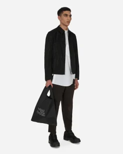 Comme Des Garçons Shirt Pants^Yarn Dyed Trousers Black