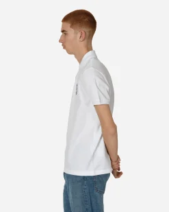 Moncler T-Shirts^Year of The Dragon Logo Patch Polo Shirt White