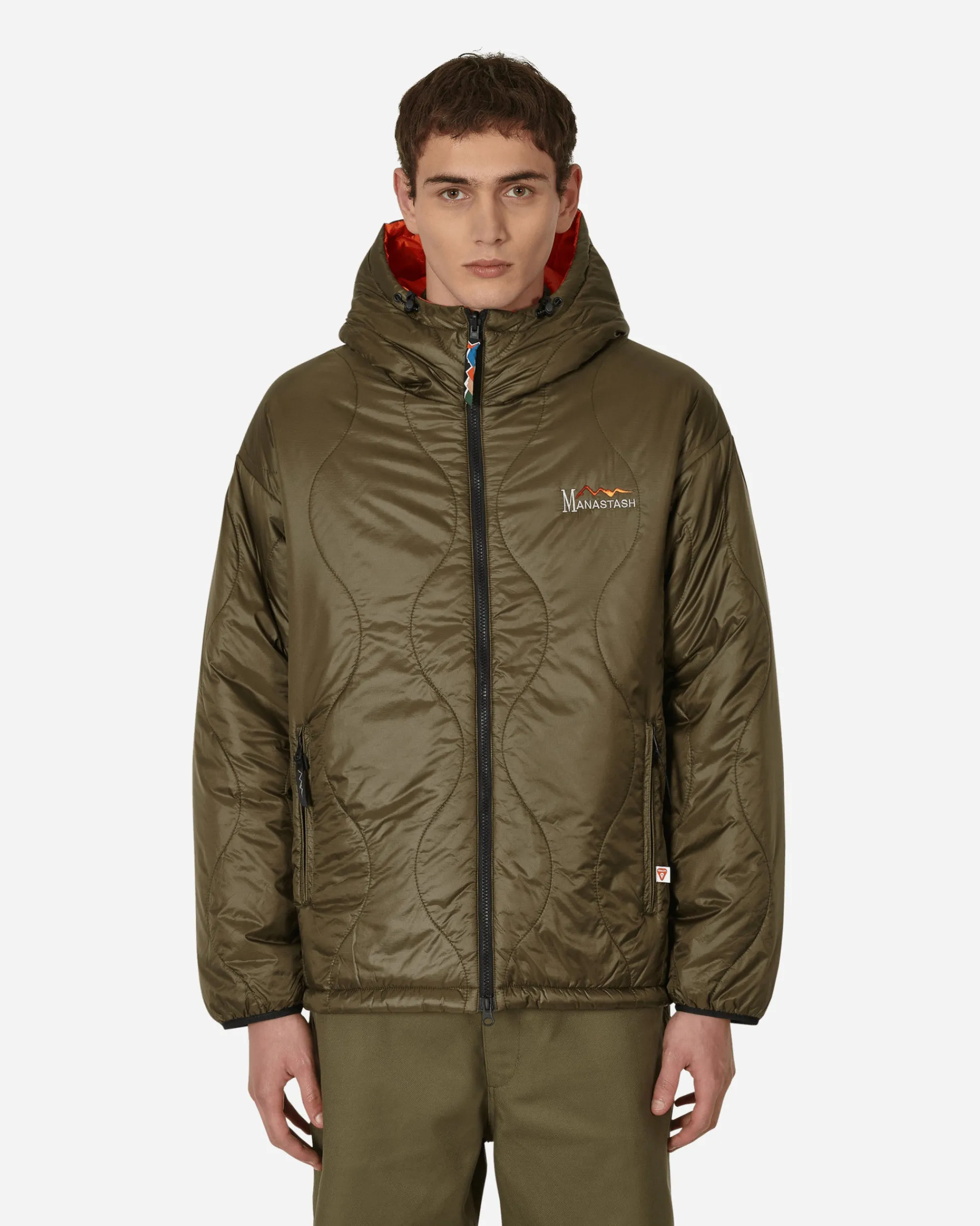 Manastash Coats And Jackets^Y2K Reversible Hooded Jacket Green