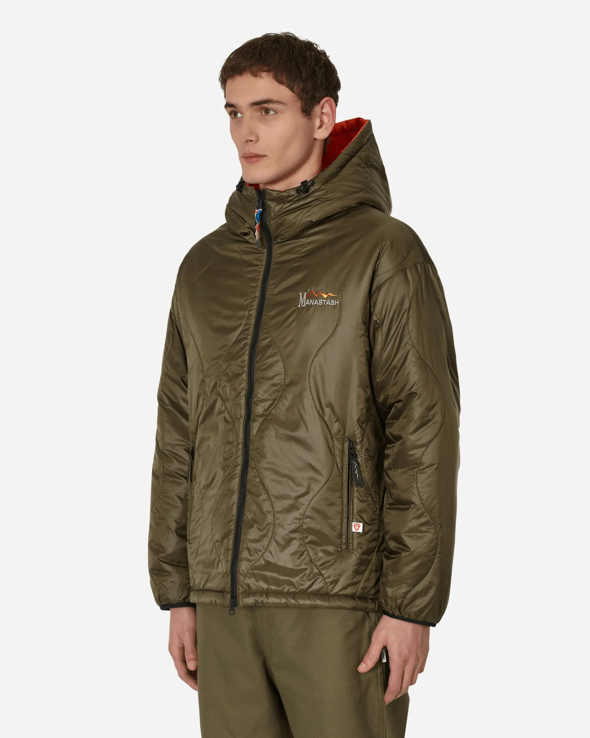 Manastash Coats And Jackets^Y2K Reversible Hooded Jacket Green