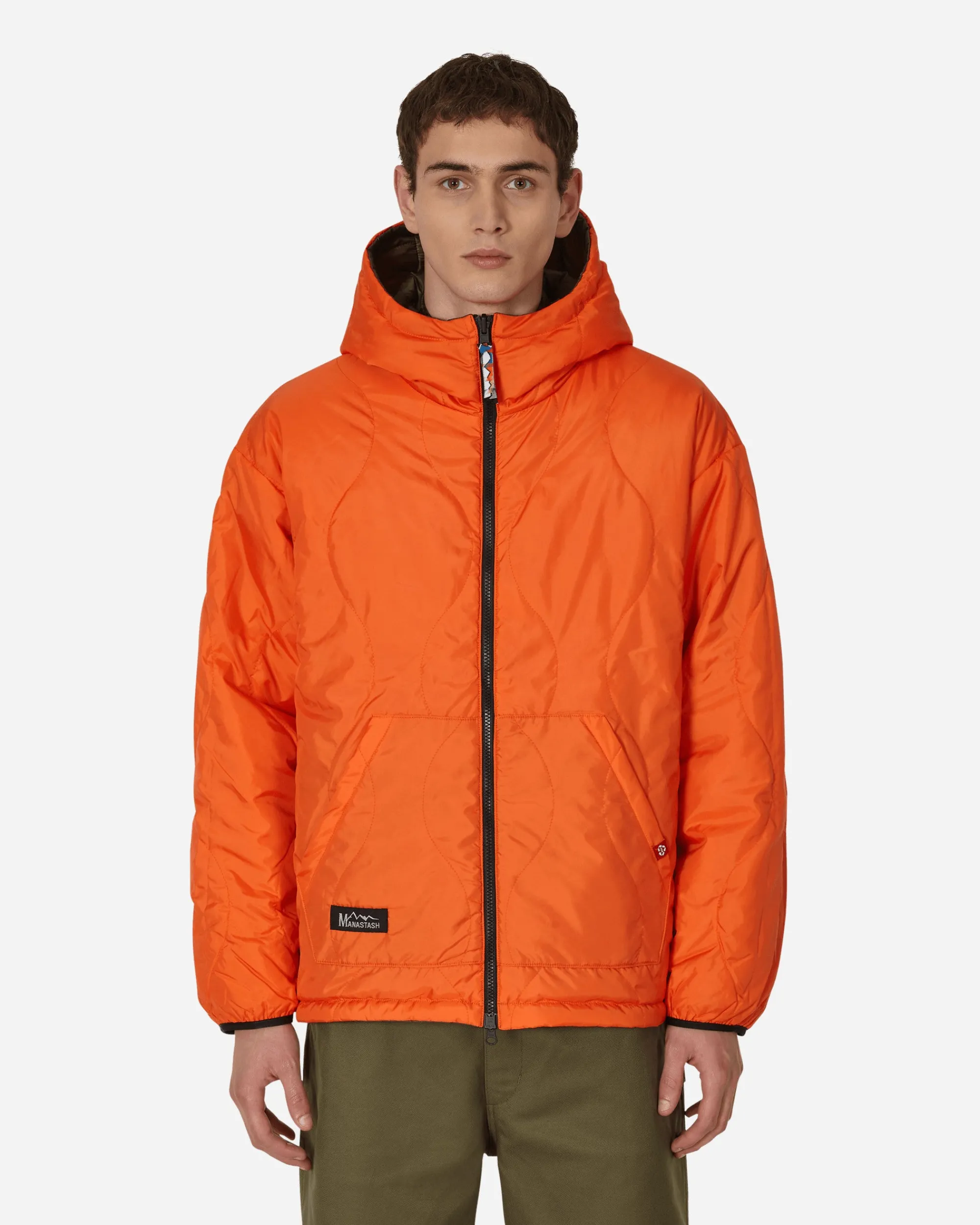 Manastash Coats And Jackets^Y2K Reversible Hooded Jacket Green