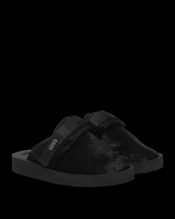 Suicoke Sandals And Slides^Zavo-Vhl Slippers Black