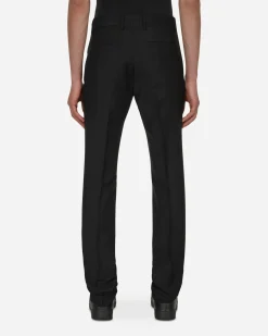Givenchy Pants^Zip Details Wool Trousers Black