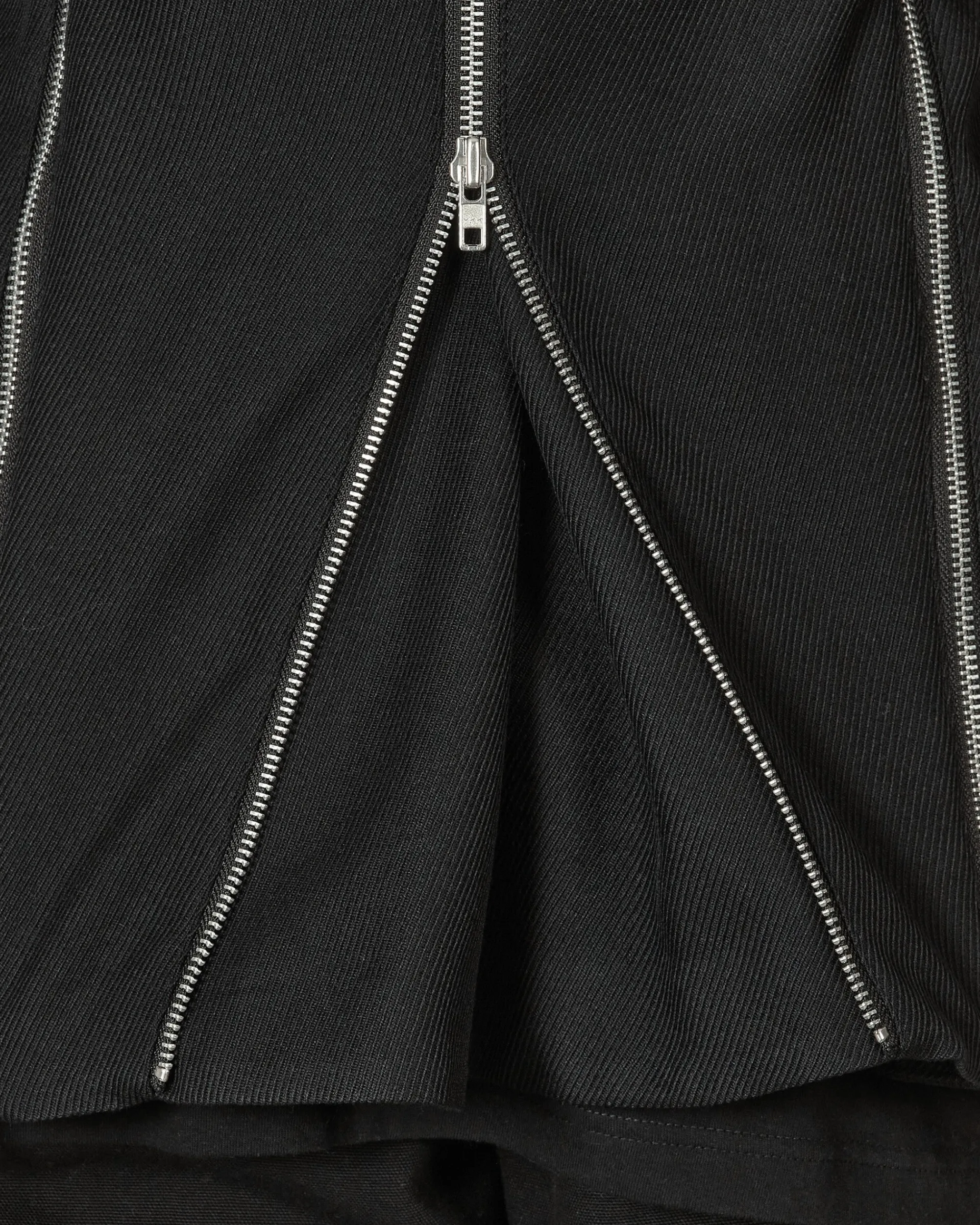 Comme Des Garçons Homme Plus Coats And Jackets^Zipped Wool Blazer Black